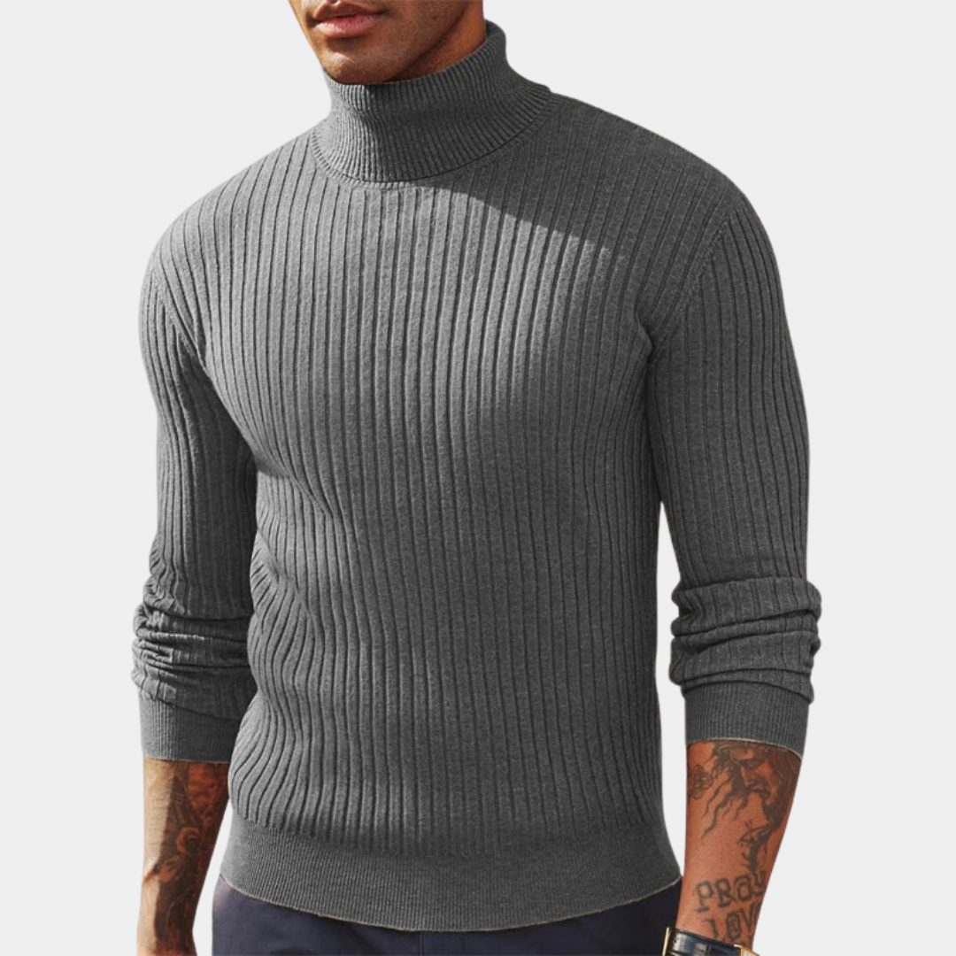 Murphy Mode | Men’s Slim Fit Turtleneck Sweater