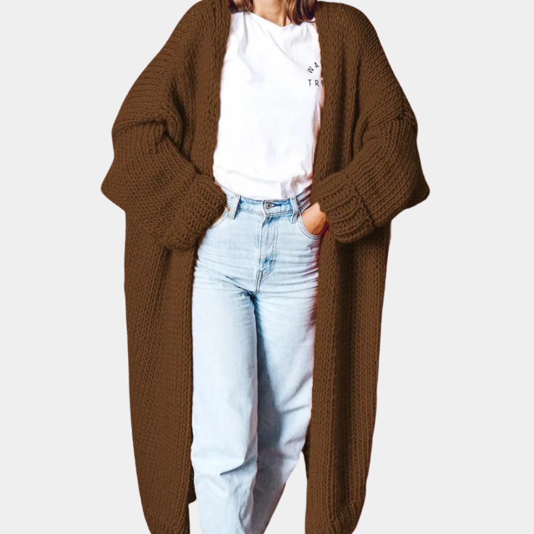 Murphy Mode | Women’s Long Loose Knit Cardigan