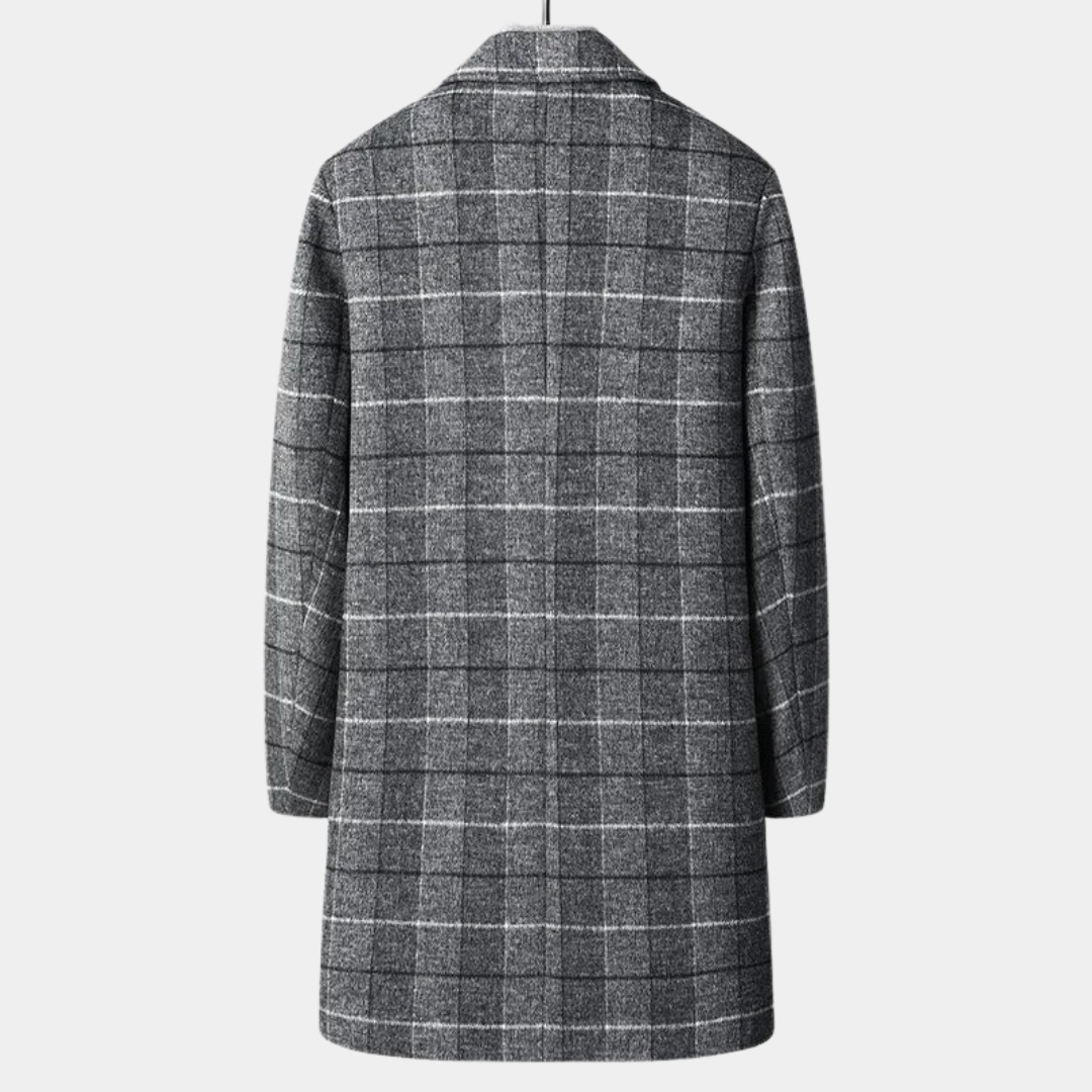 Murphy Mode | Checked Wool Coat Women