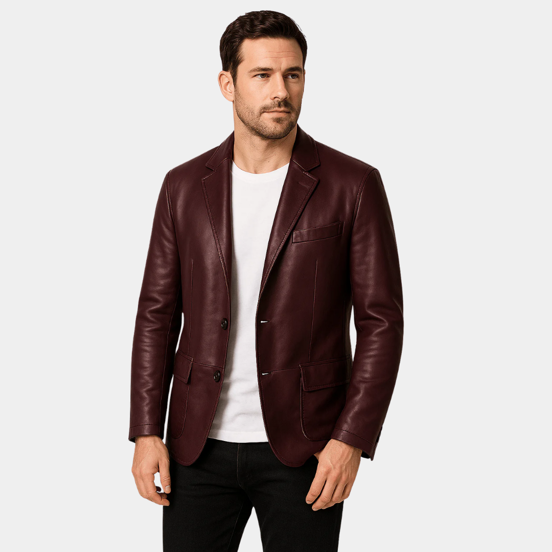 Murphy Mode | Men’s Thin Leather Jacket