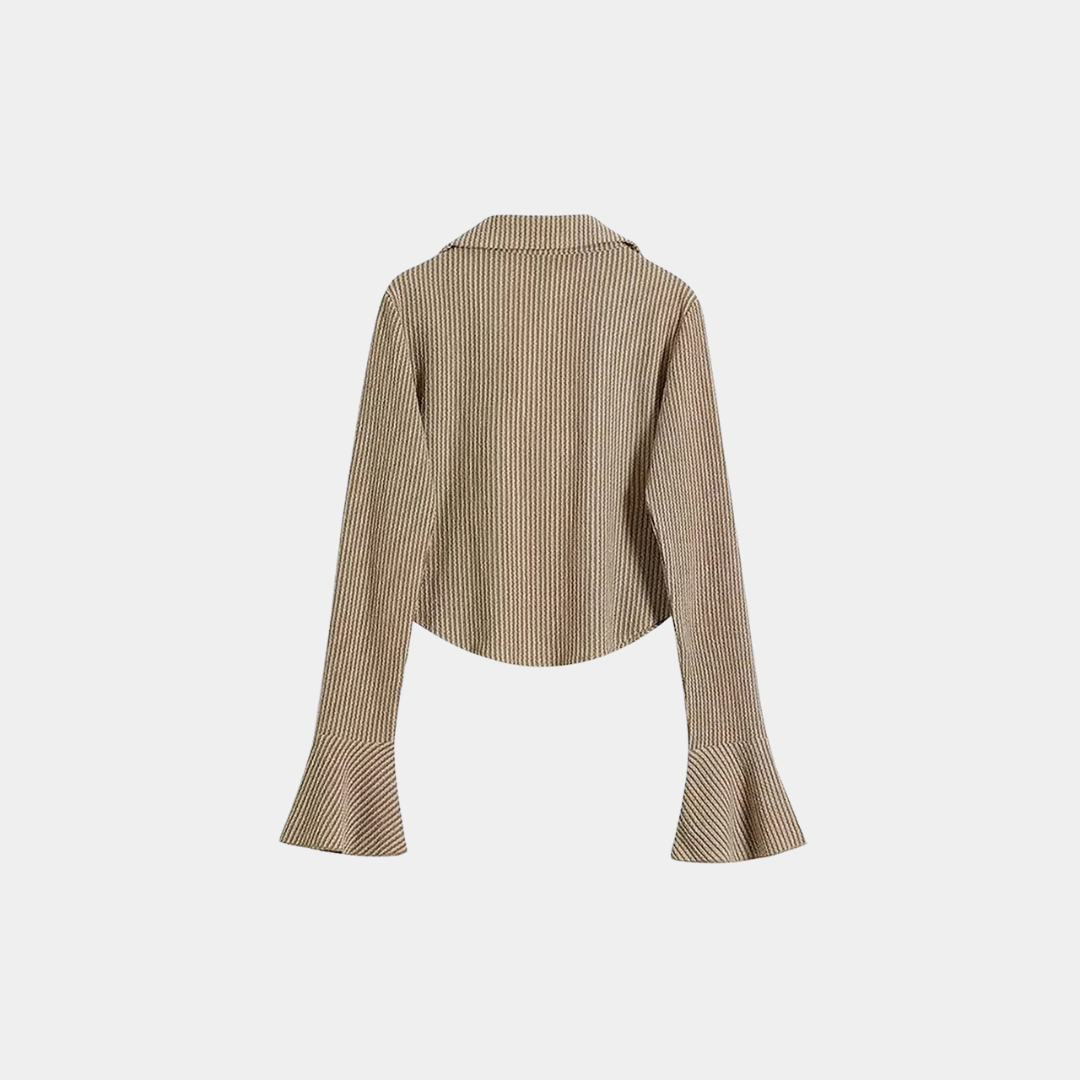 Murphy Mode | Women’s Striped Slim Fit Top