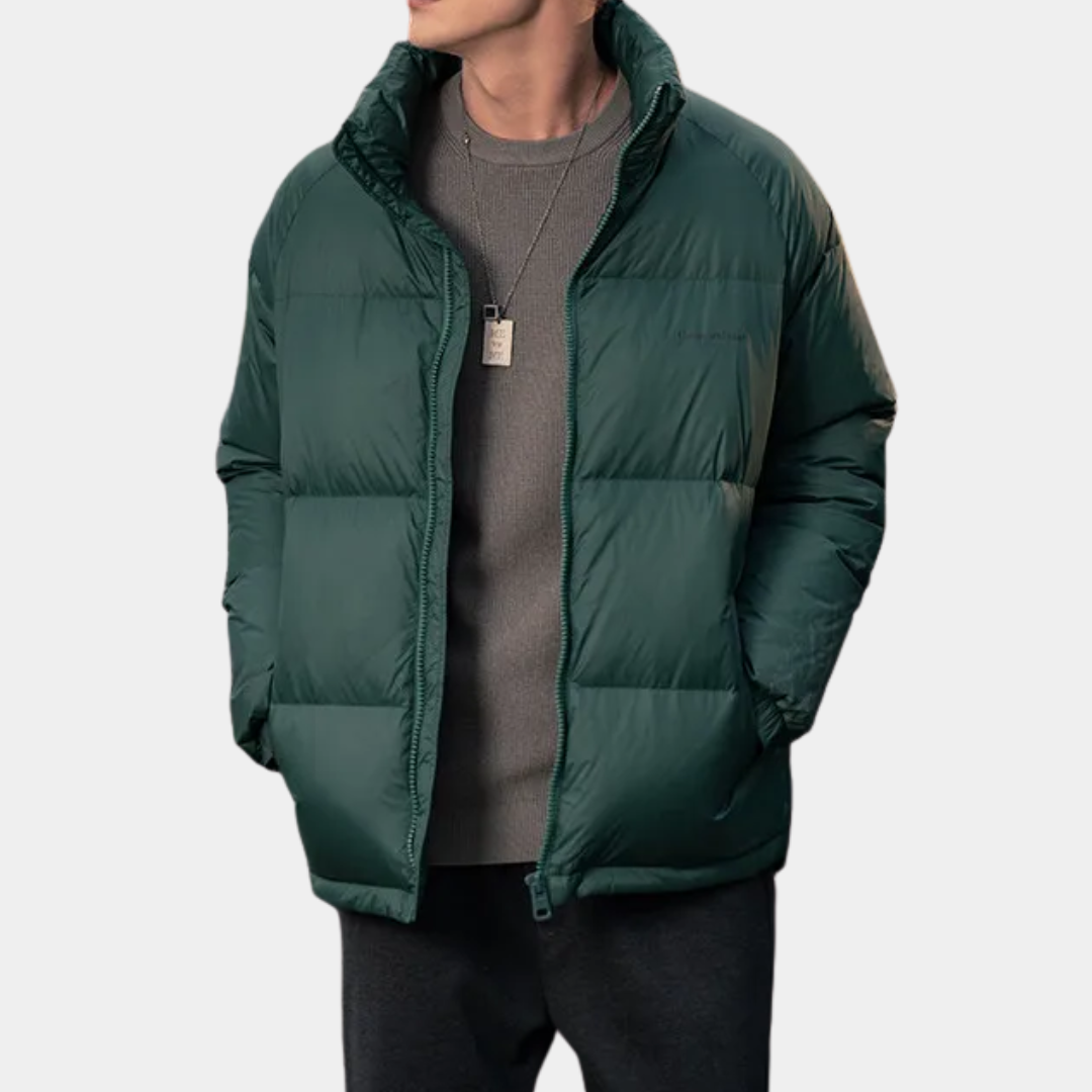 Murphy Mode | Stand Up Collar Puffer Jacket Men