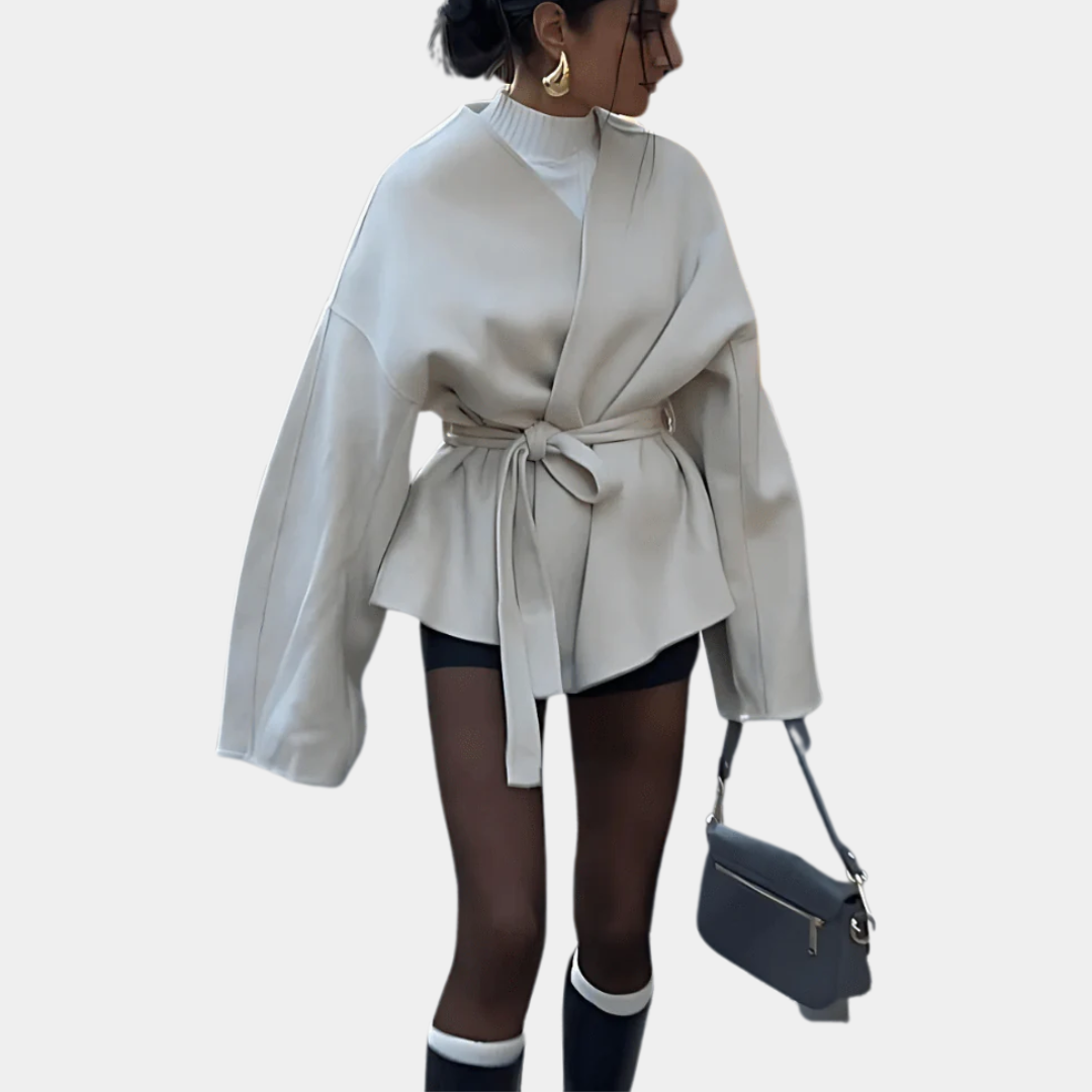 Murphy Mode | Women’s Loose Long Sleeve Wrap Coat