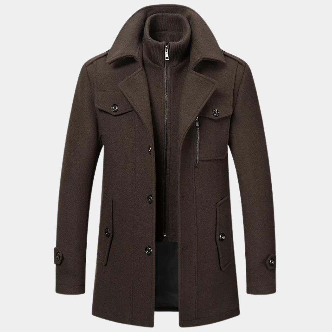 Murphy Mode | Men’s Wool Blend Coat Jacket
