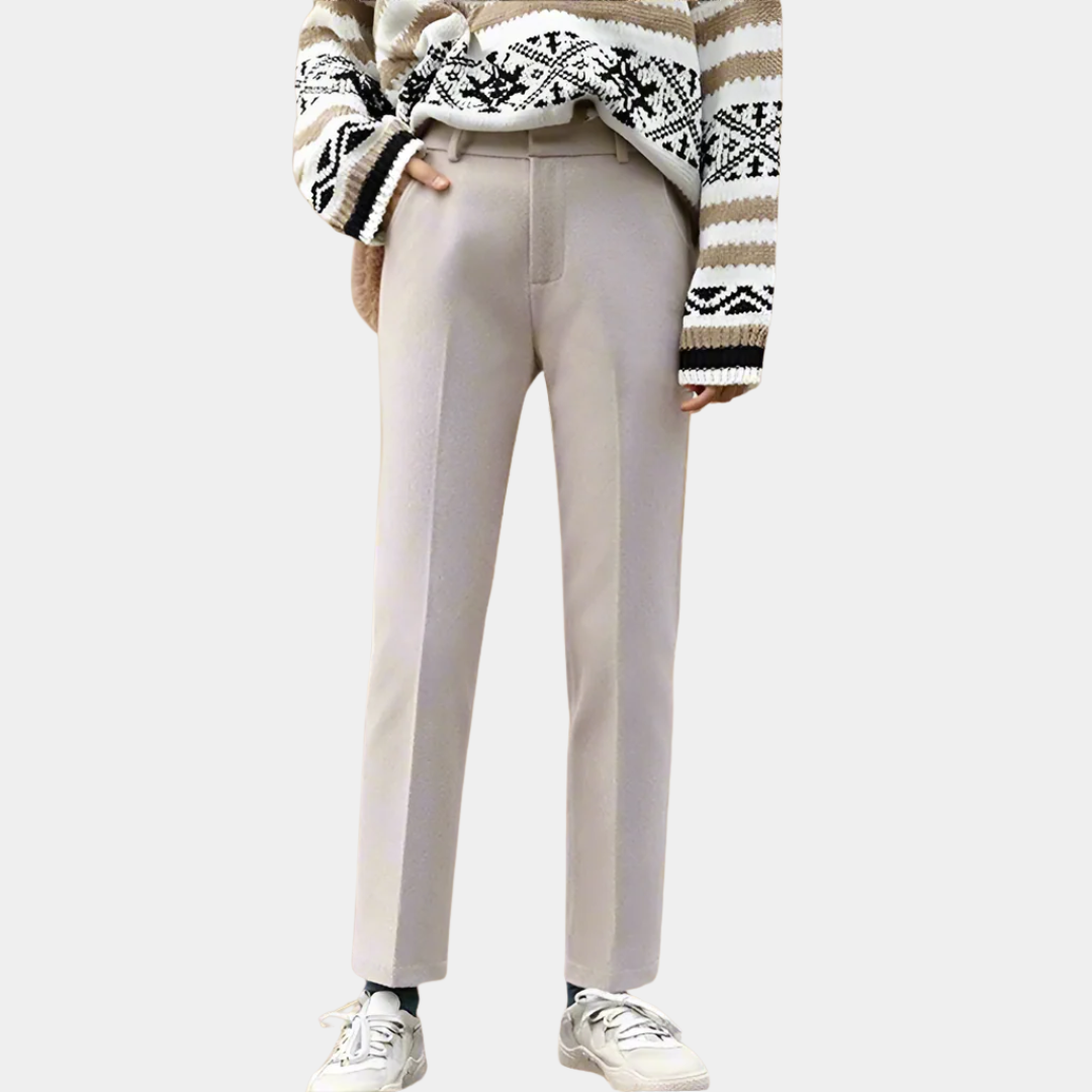 Murphy Mode | Women’s Slim Straight Casual Trousers