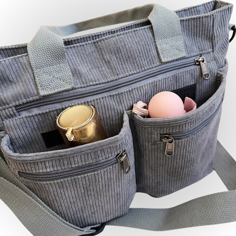 Murphy Mode | Casual Corduroy Shoulder Bag for Women