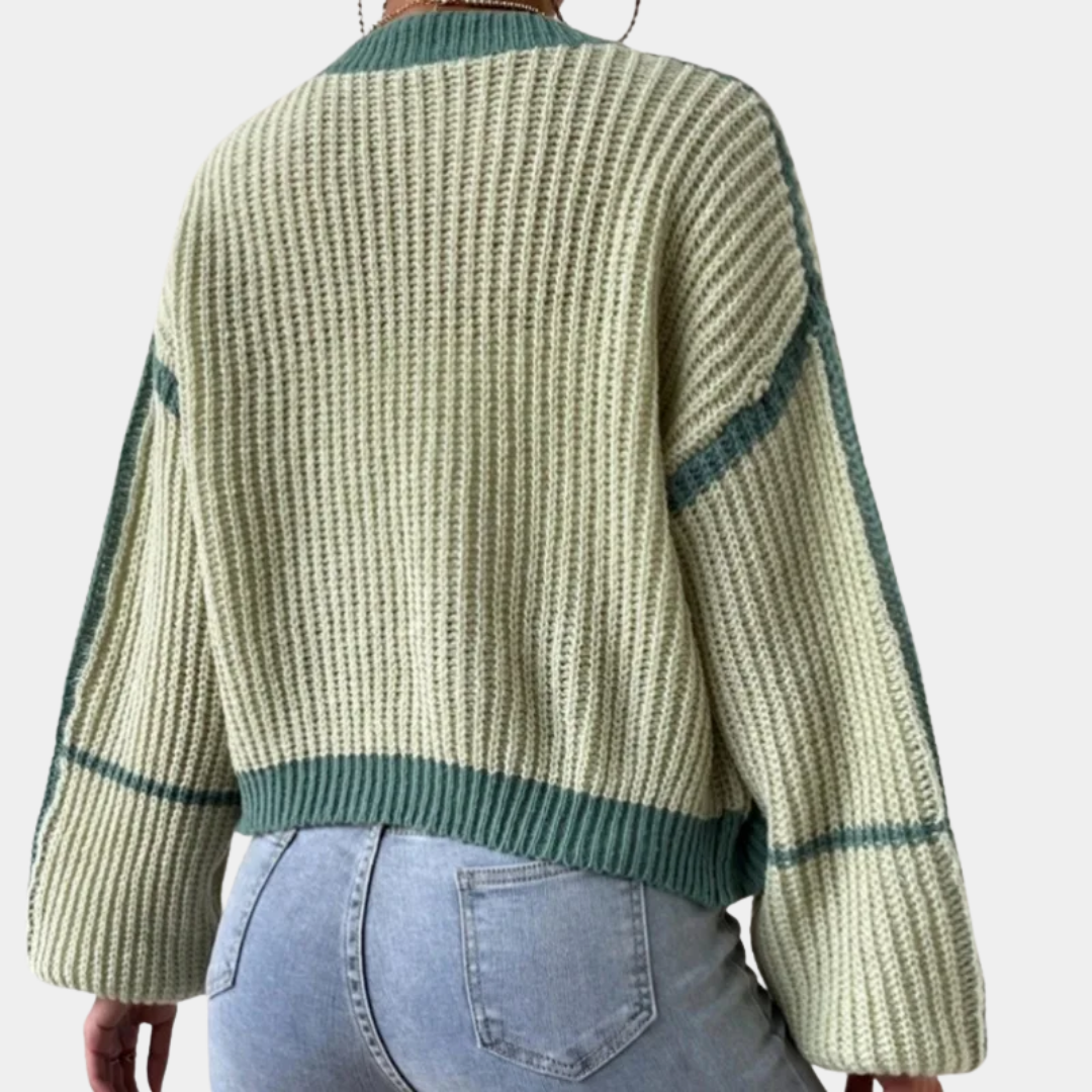 Murphy Mode | Women’s Striped Loose Cardigan