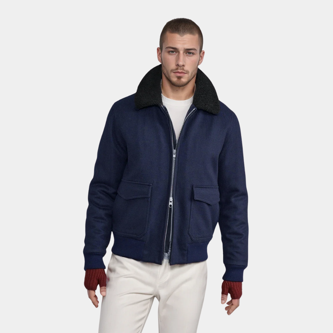 Murphy Mode | Men’s Woolen Collar Jacket