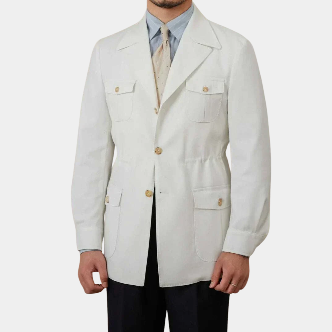 Murphy Mode | Men’s Linen Blend Casual Coat