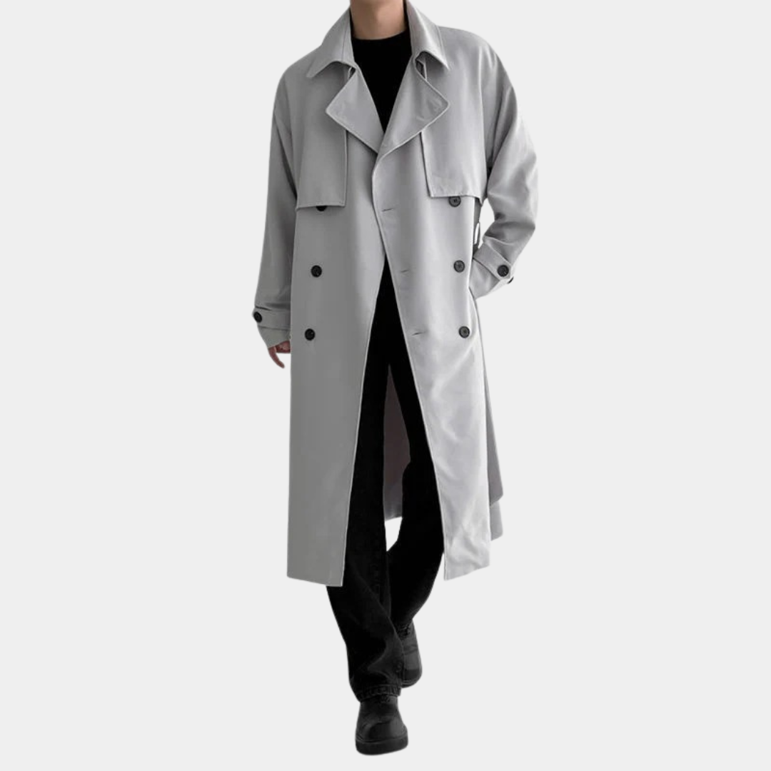Murphy Mode | Mid-length Trench Coat Men