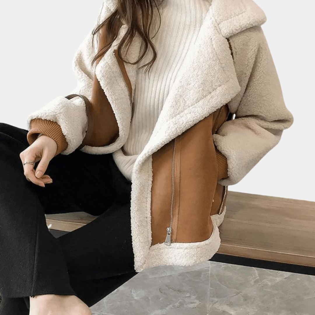 Murphy Mode | Suede Teddy Jacket women