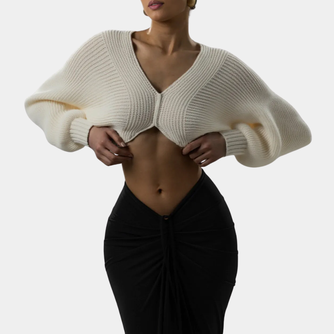 Murphy Mode | Crop Knit Sweater for Women