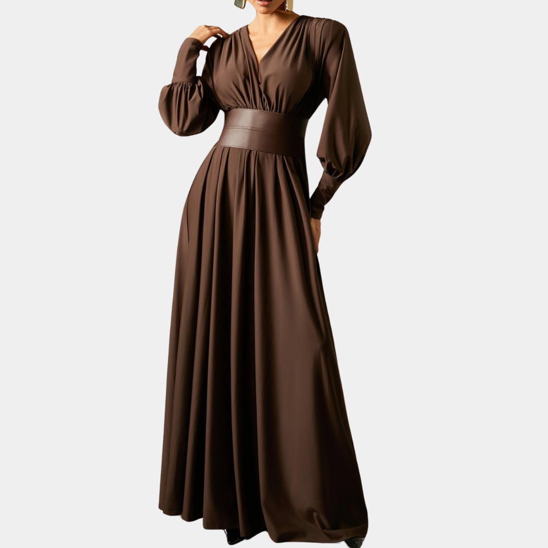 Murphy Mode Studio | Brown Maxi Dress