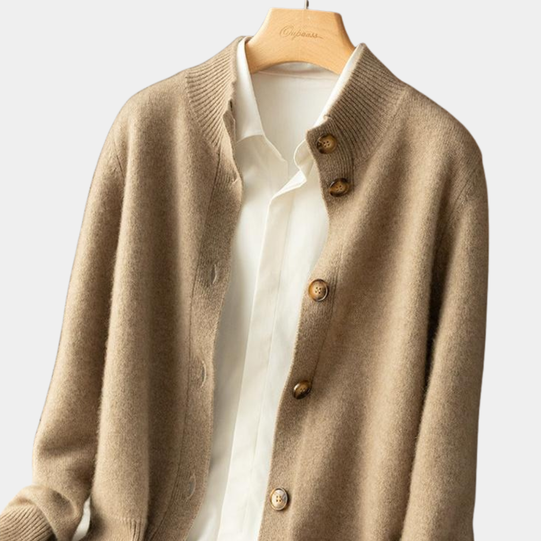 Murphy Mode | Women’s Stand Collar Knit Cardigan