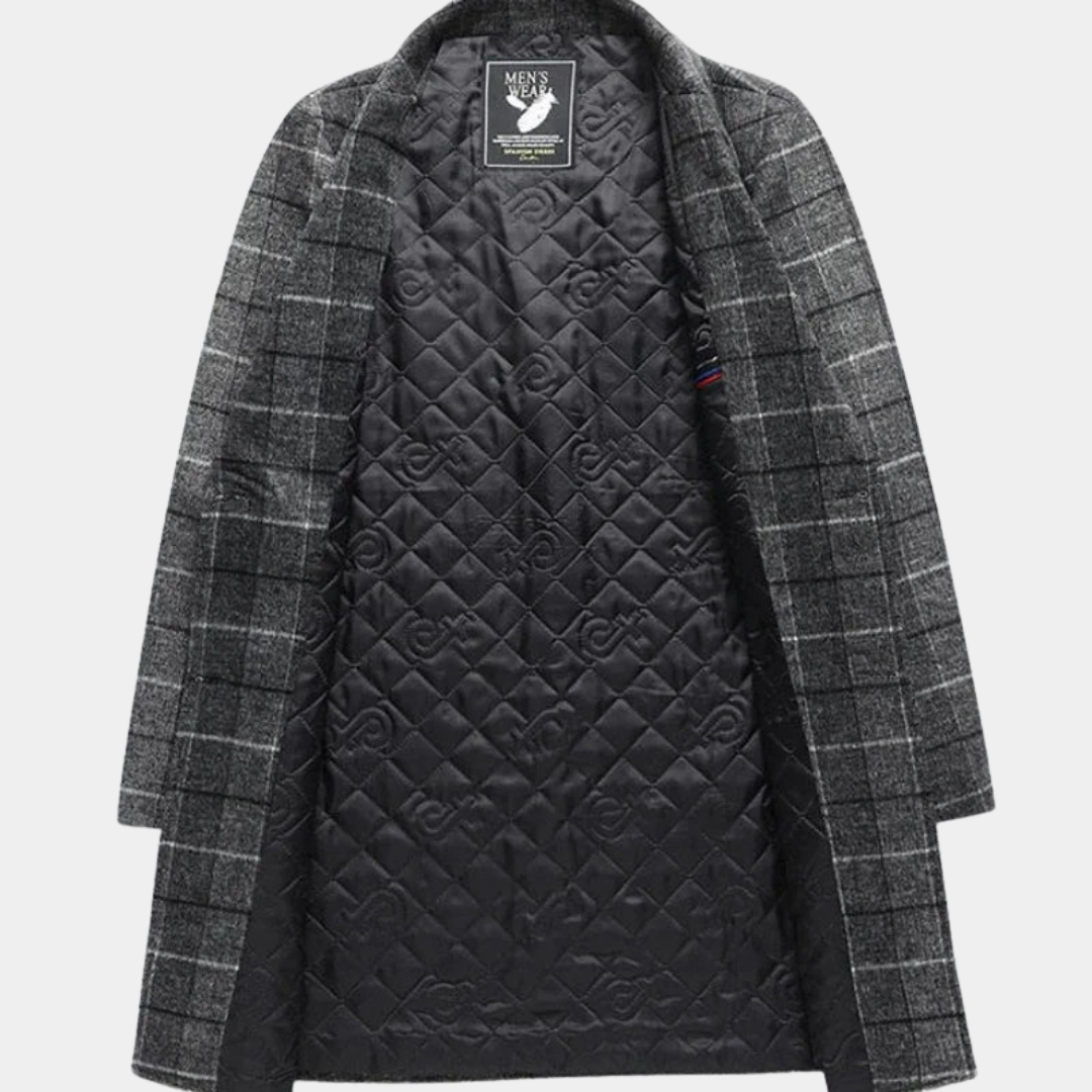 Murphy Mode | Checked Wool Coat Women