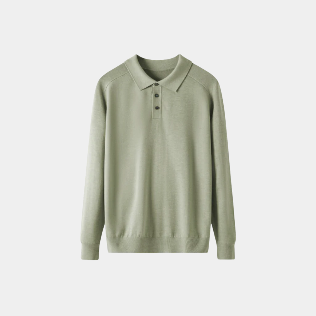 Murphy Mode | Men’s Long Sleeve Polo Shirt