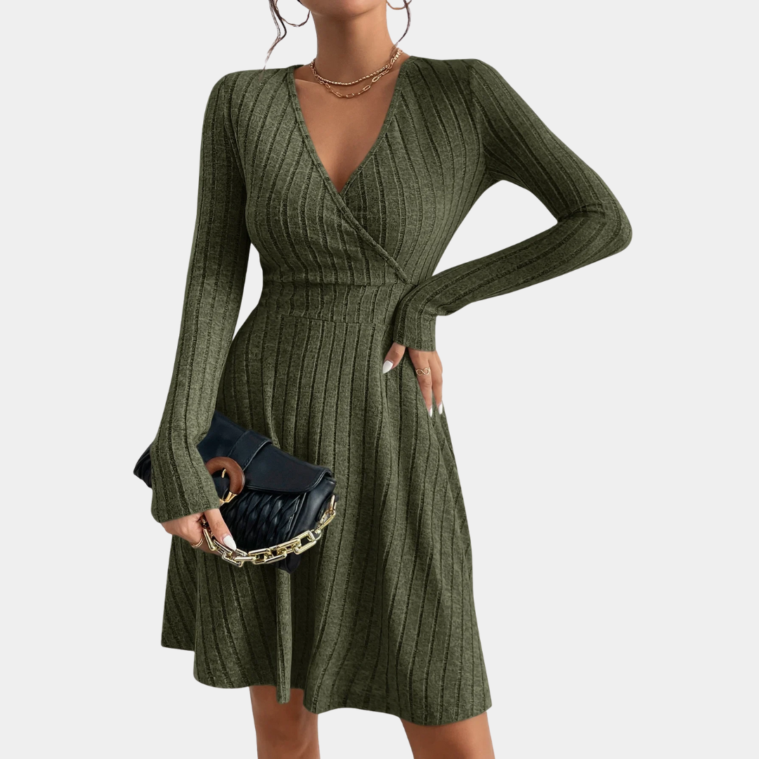 Murphy Mode | Long Sleeve Knit Dress Women