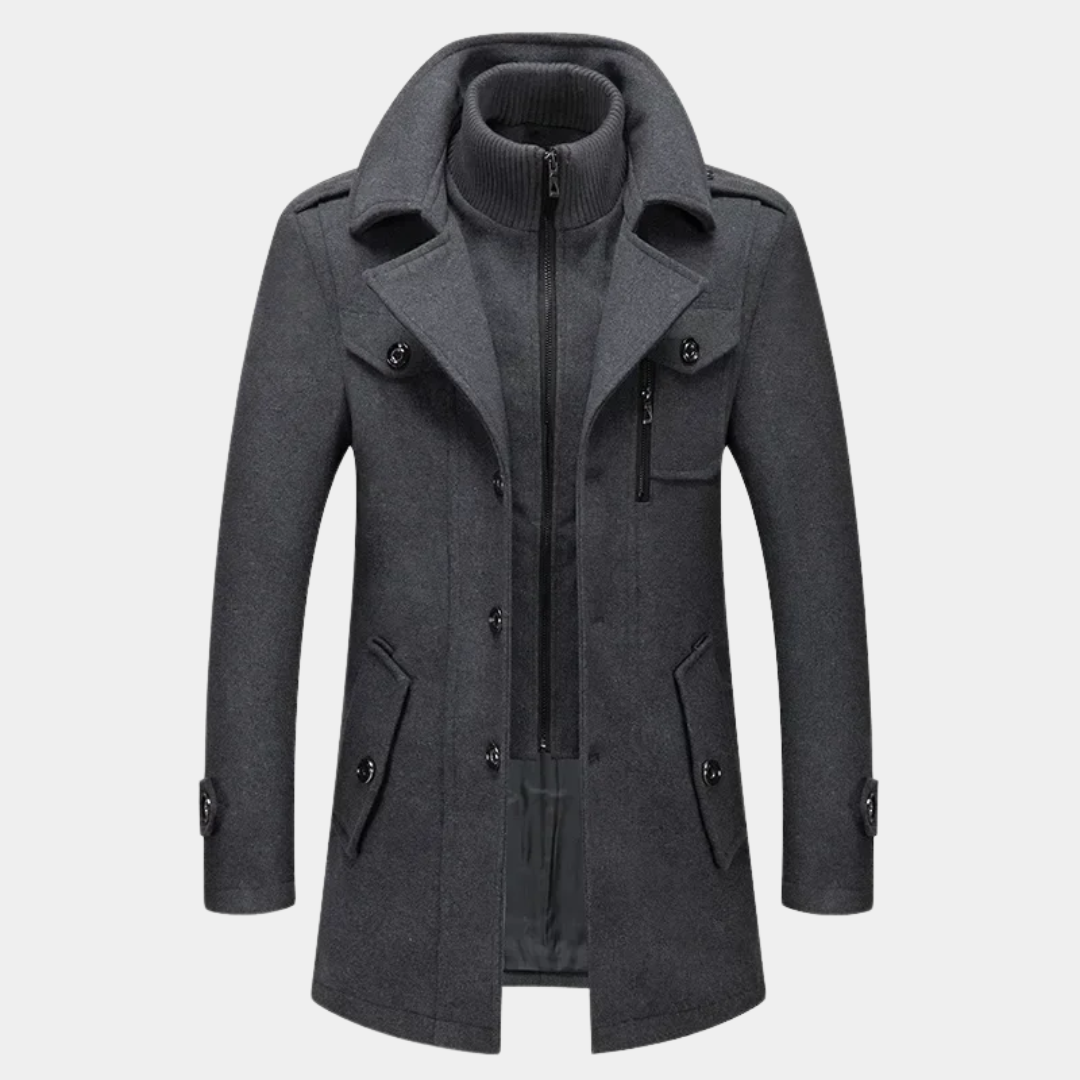 Murphy Mode | Men’s Wool Blend Coat Jacket
