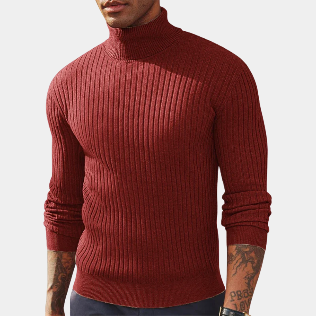 Murphy Mode | Men’s Slim Fit Turtleneck Sweater