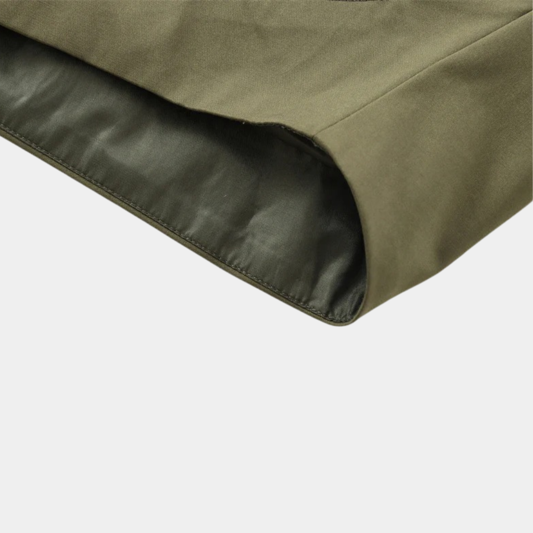 Murphy Mode | Short Trench Coat Women Green