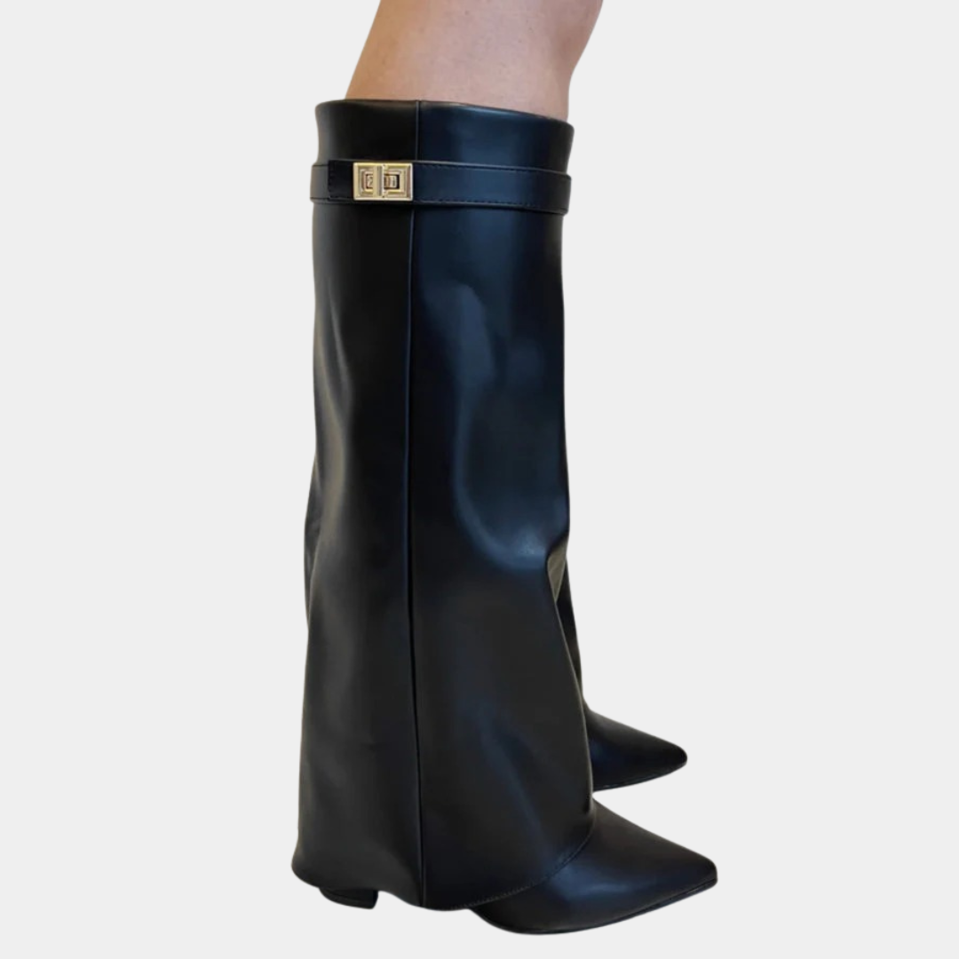 Murphy Mode | Women’s Buckle Knee High Boots
