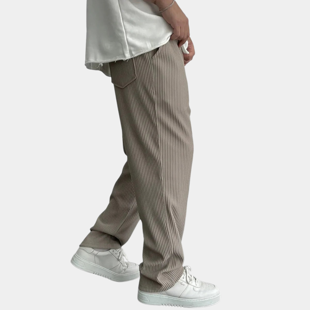 Murphy Mode | Men’s Striped Casual Pants