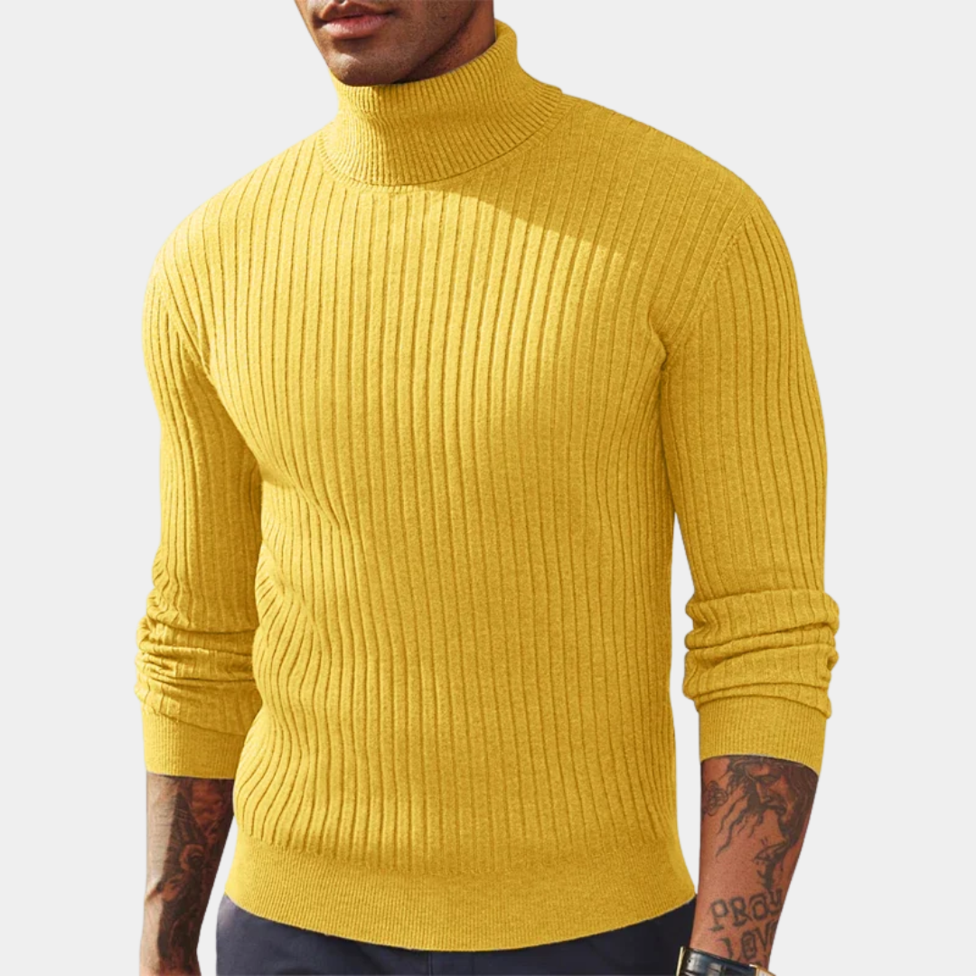 Murphy Mode | Men’s Slim Fit Turtleneck Sweater