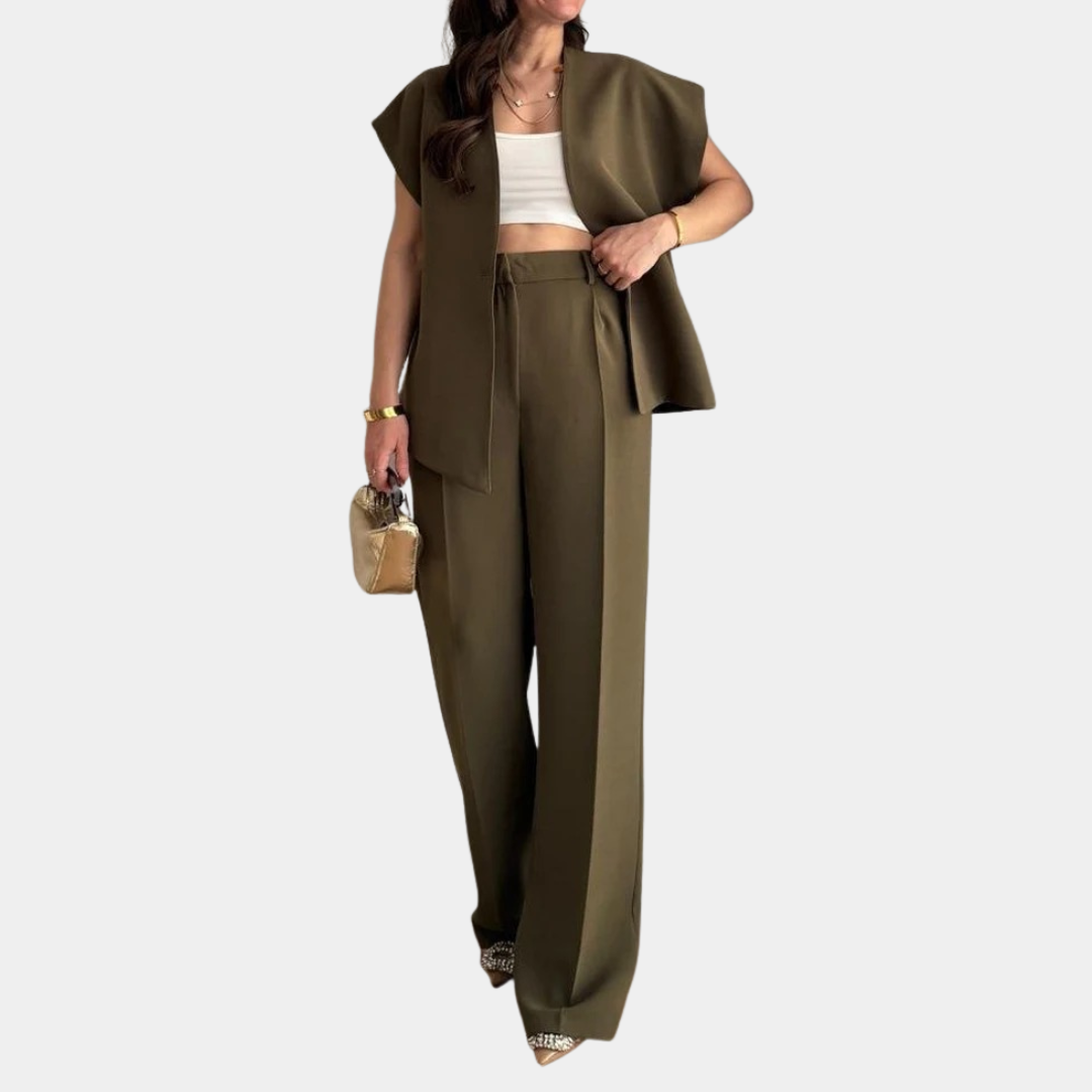 Murphy Mode | Women’s Asymmetrical Two-Piece Set