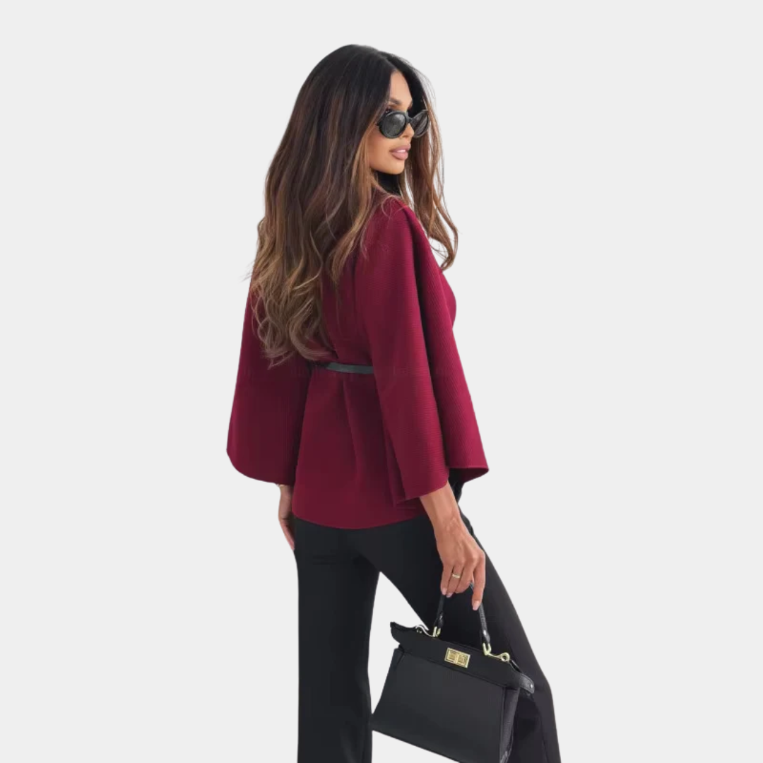 Murphy Mode | Women’s Cloak Top with Belt