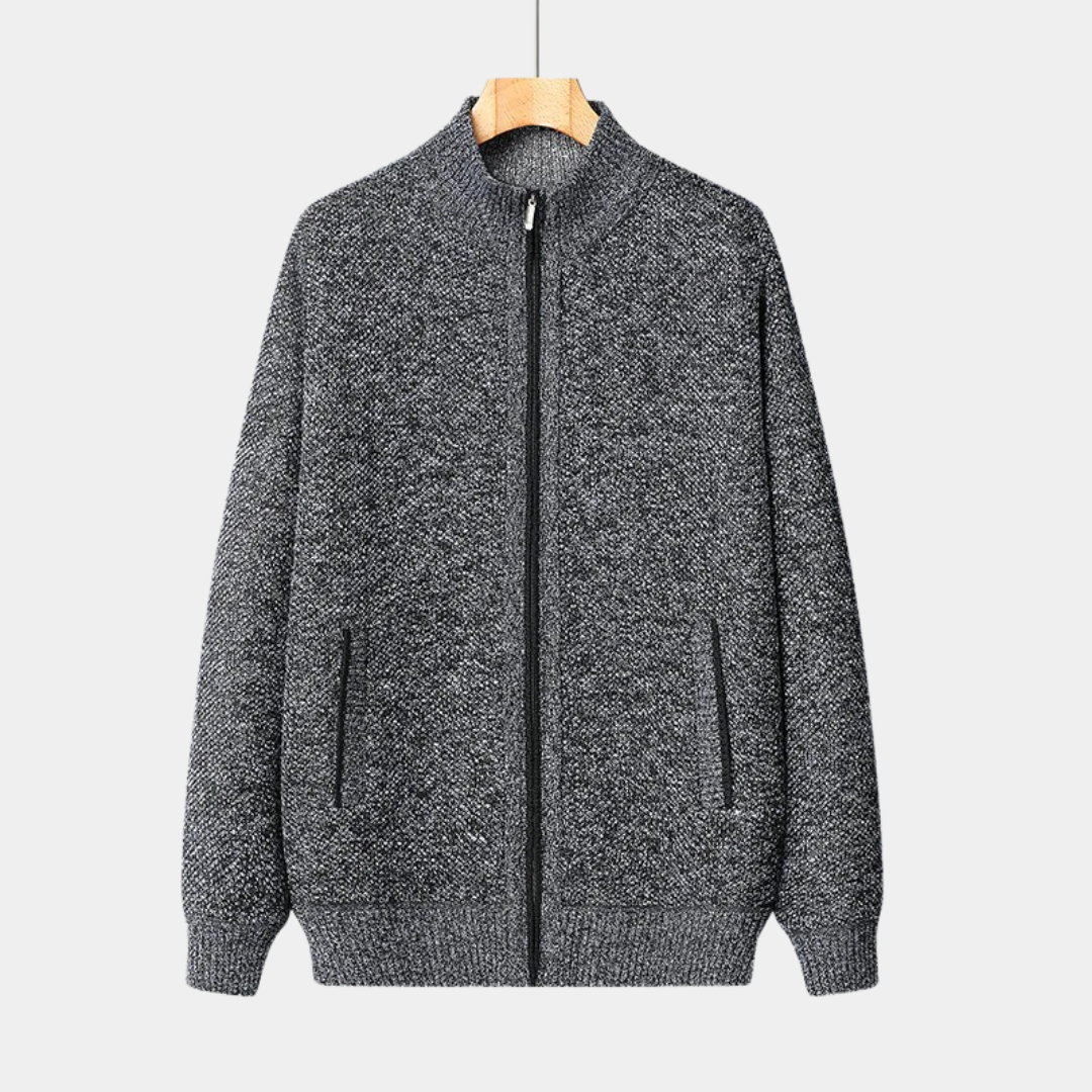 Murphy Mode | Stand Up Zip Cardigan Men