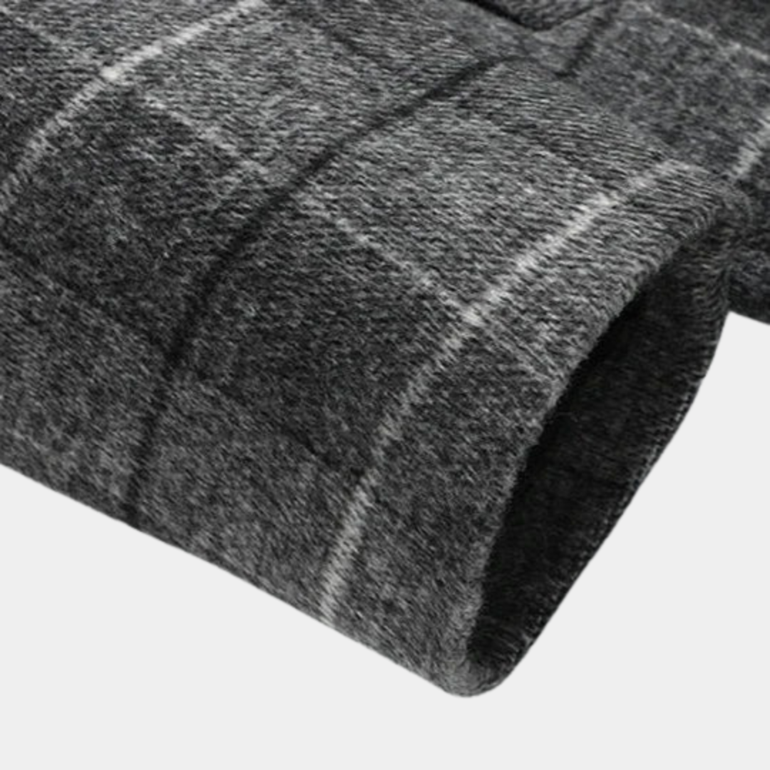 Murphy Mode | Checked Wool Coat Women