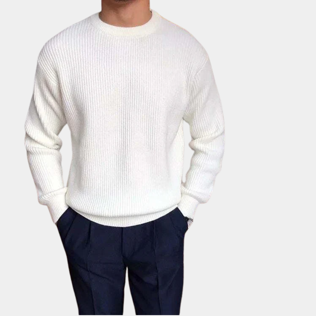 Murphy Mode | Men’s Knitted Round Neck Sweater