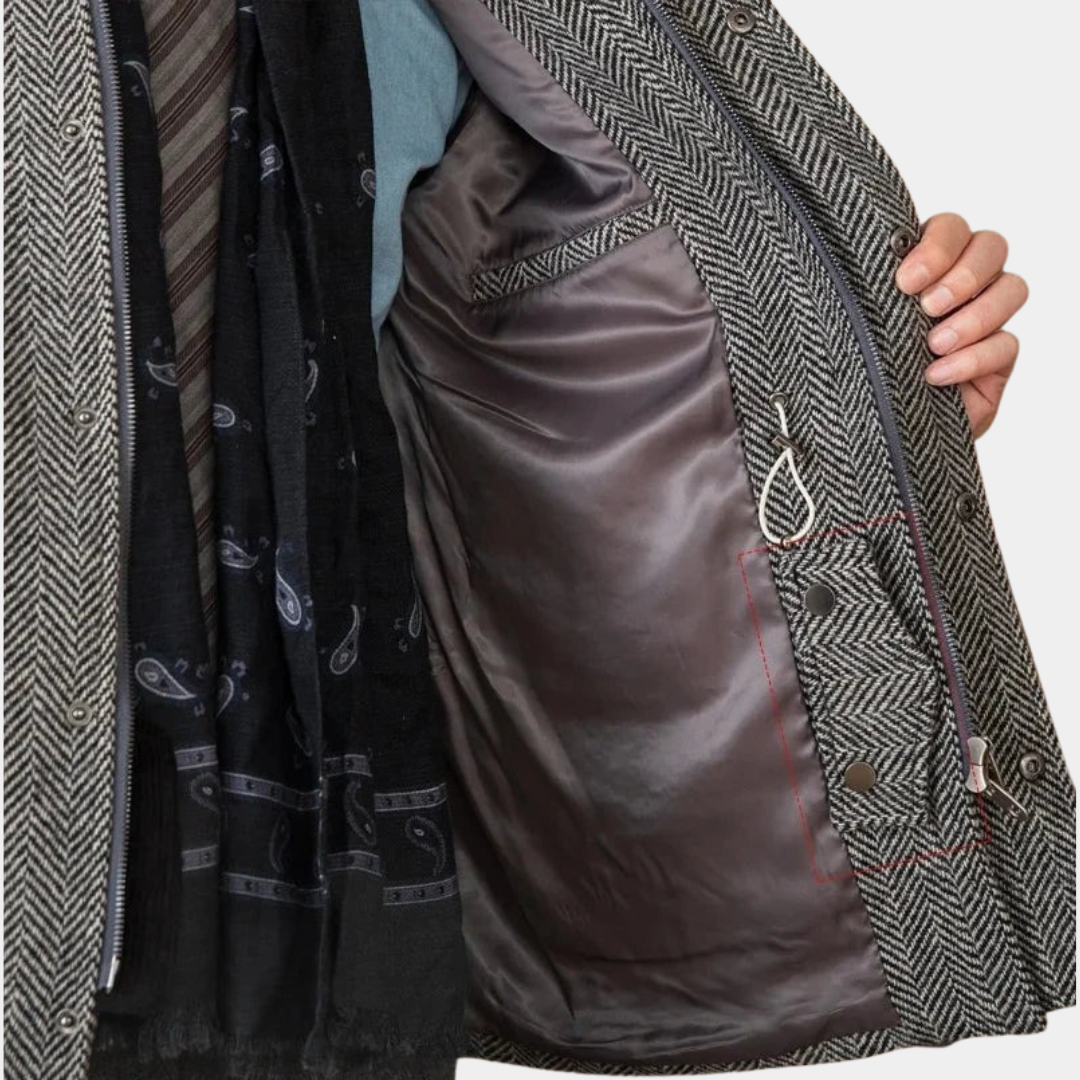 Murphy Mode | Men’s Woolen Warm Winter Jacket