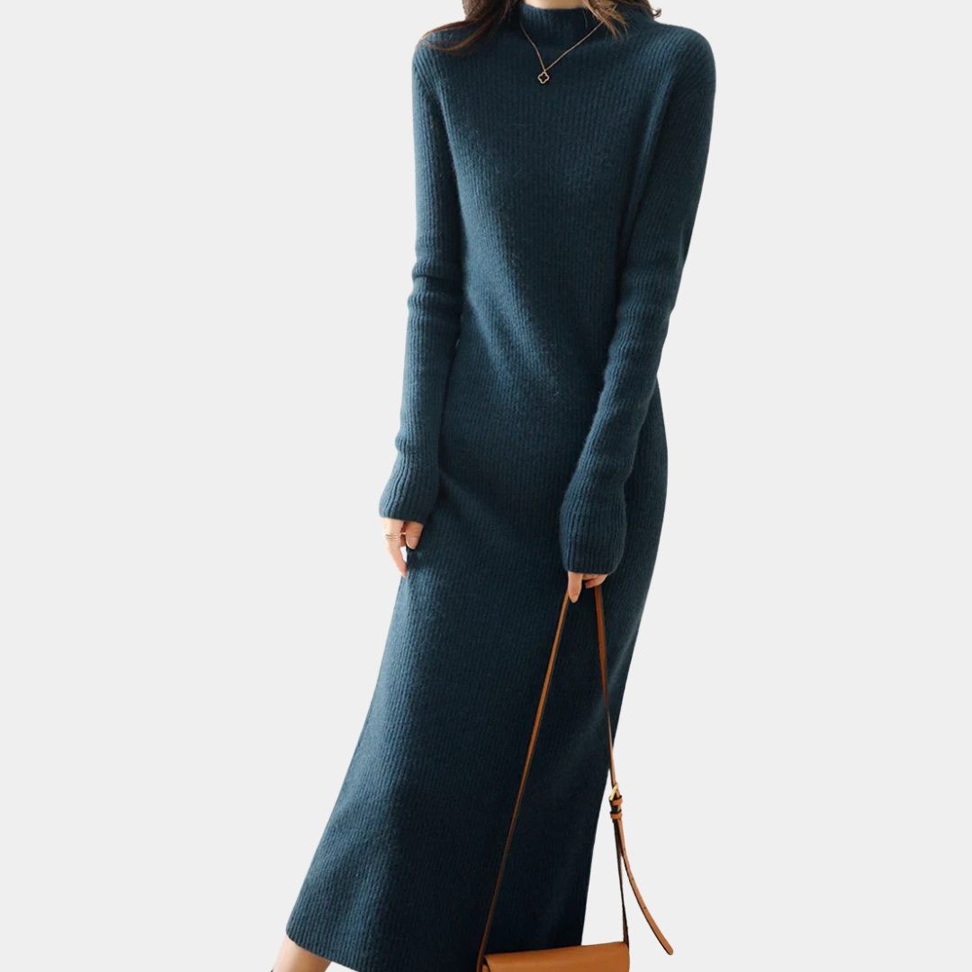 Murphy Mode | Women’s Slim Fit Knitted Wool Dress