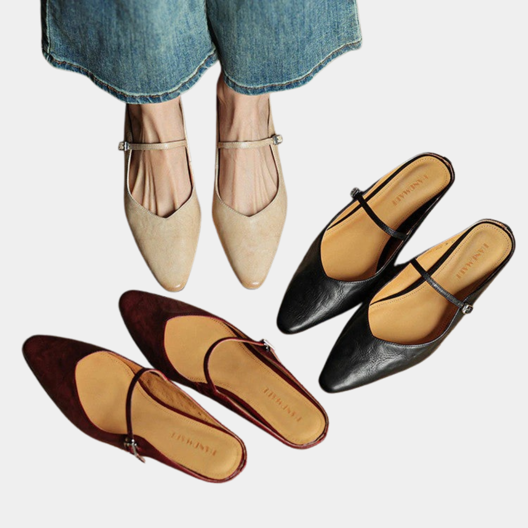 Murphy Mode | Women’s Genuine Leather Low Heel Shoes