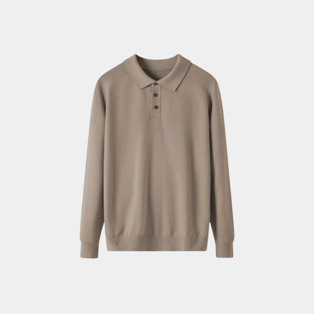 Murphy Mode | Men’s Long Sleeve Polo Shirt