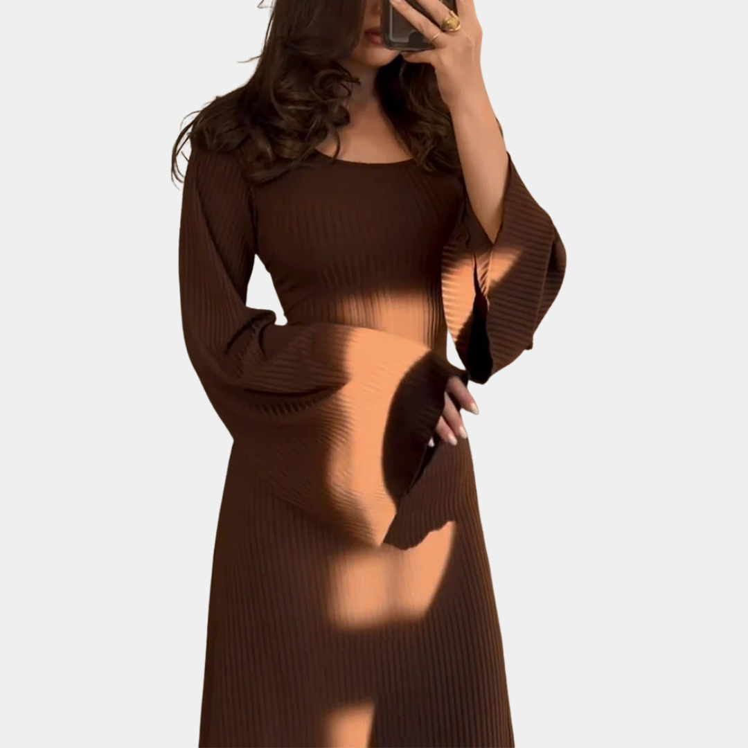 Murphy Mode | Women’s Long Sleeve Knitted Dress