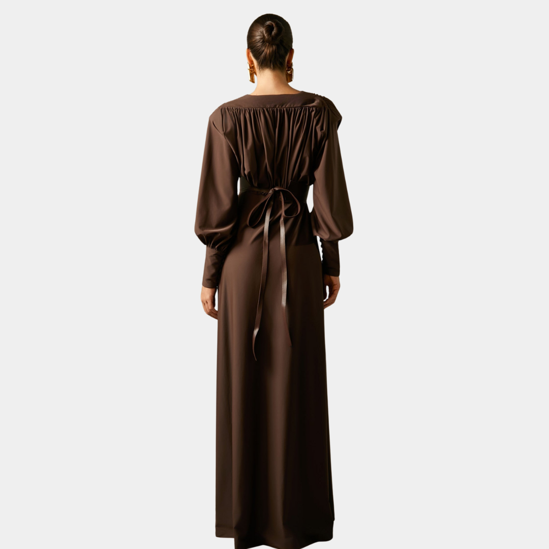 Murphy Mode Studio | Brown Maxi Dress