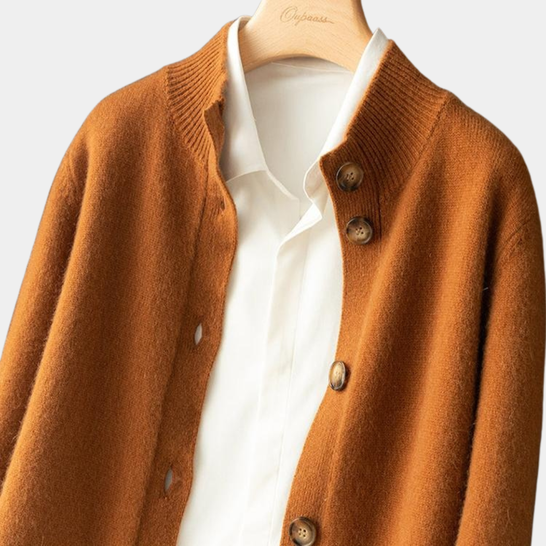 Murphy Mode | Women’s Stand Collar Knit Cardigan