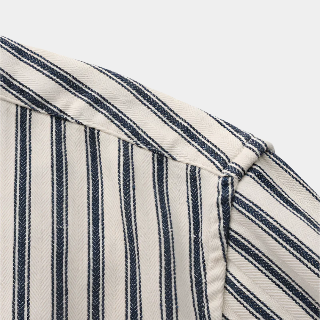 Murphy Mode | Men’s Vertical Stripe Shirt