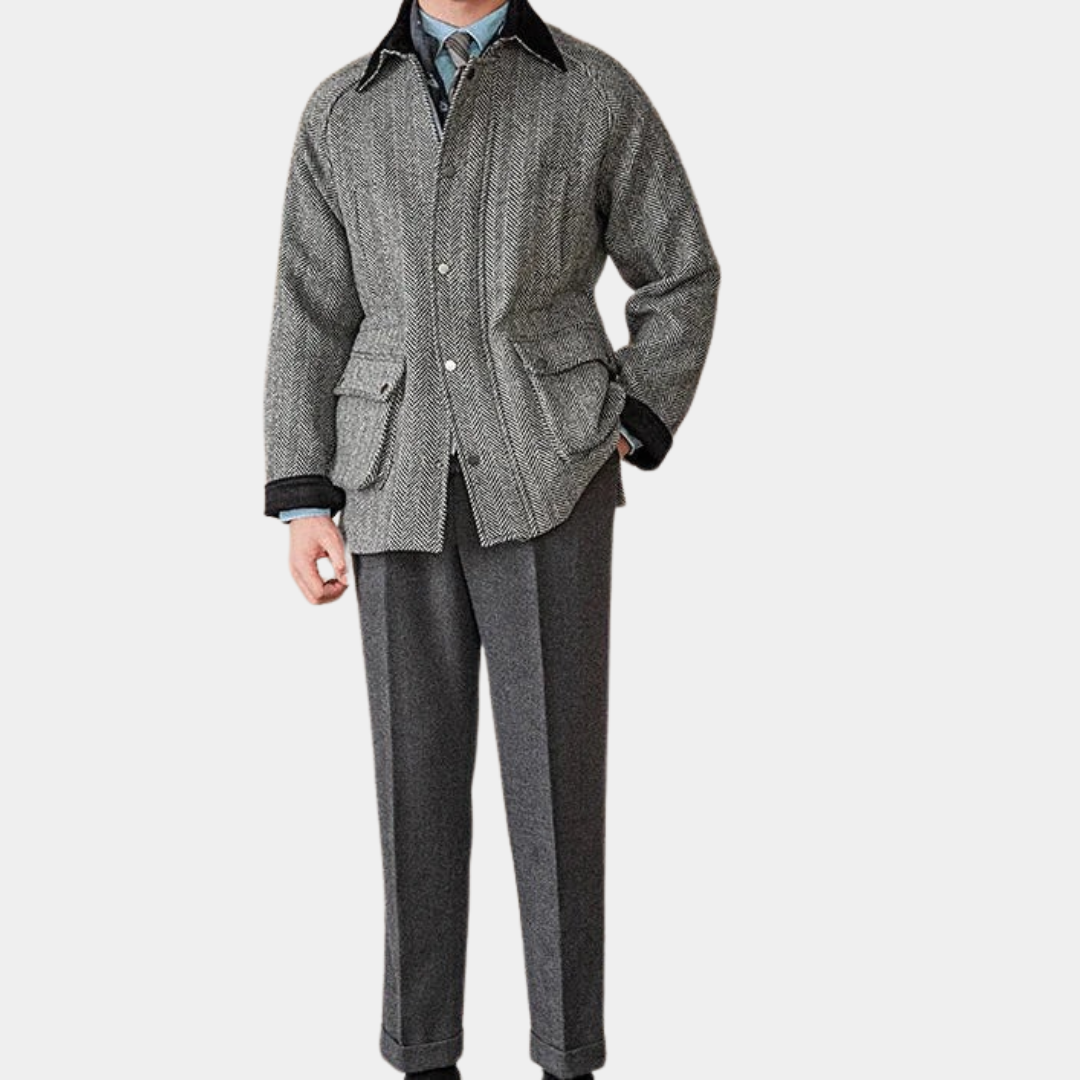Murphy Mode | Men’s Woolen Warm Winter Jacket