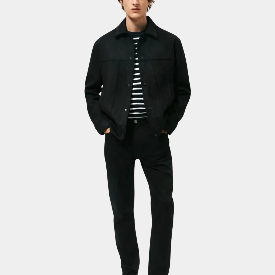 Murphy Mode | Men’s Short Suede Jacket