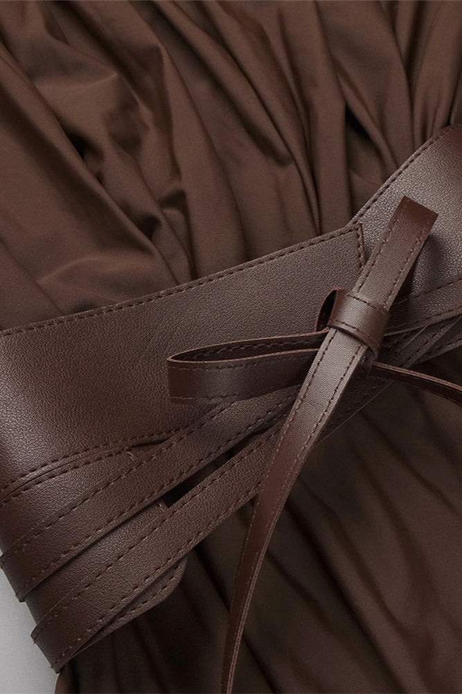 Murphy Mode Studio | Brown Maxi Dress