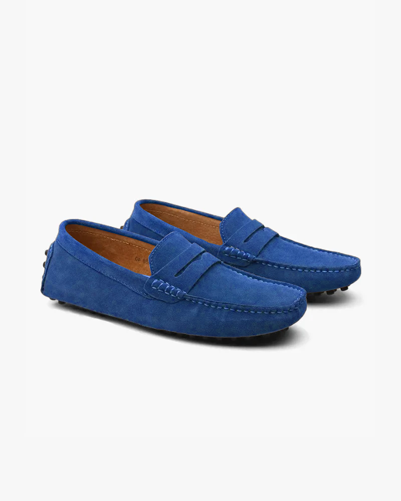 Murphy Mode | Men’s Suede Driver Loafers