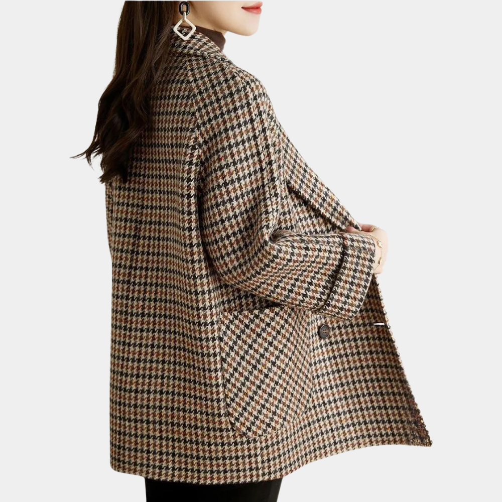 Murphy Mode | Women’s Houndstooth Coat