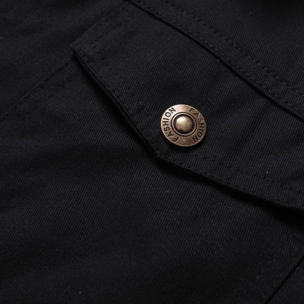 MurphyMode| Sherpa Jacket Men Fleece Lined Casual Zip Up Bomber