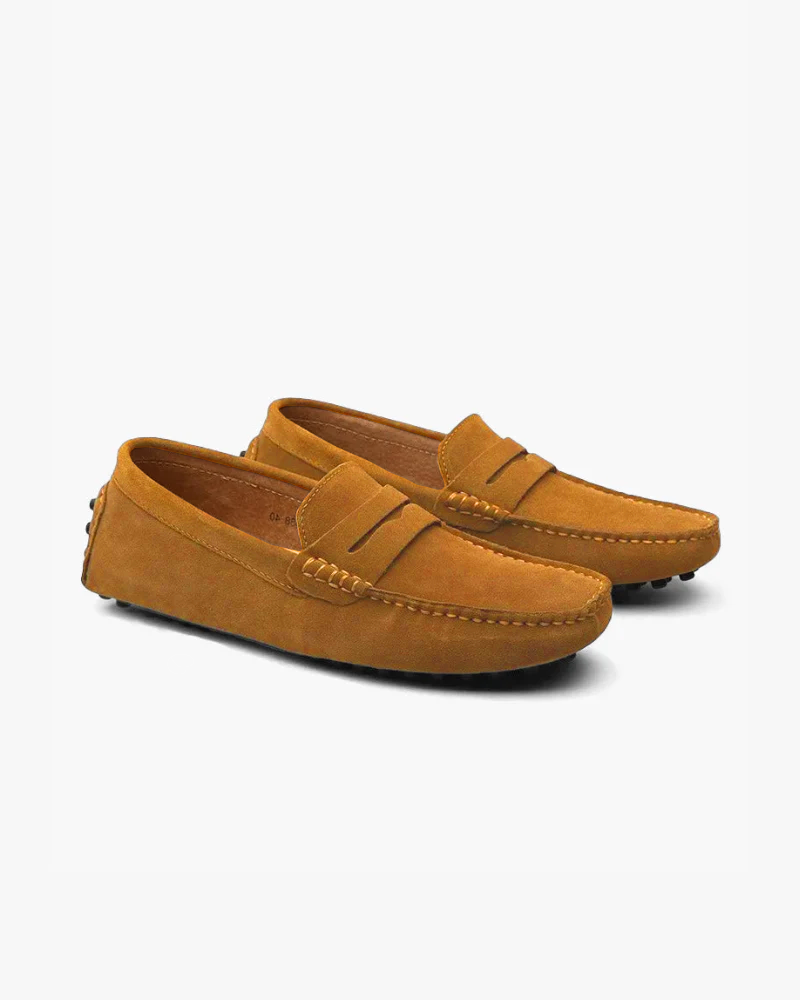 Murphy Mode | Men’s Suede Driver Loafers