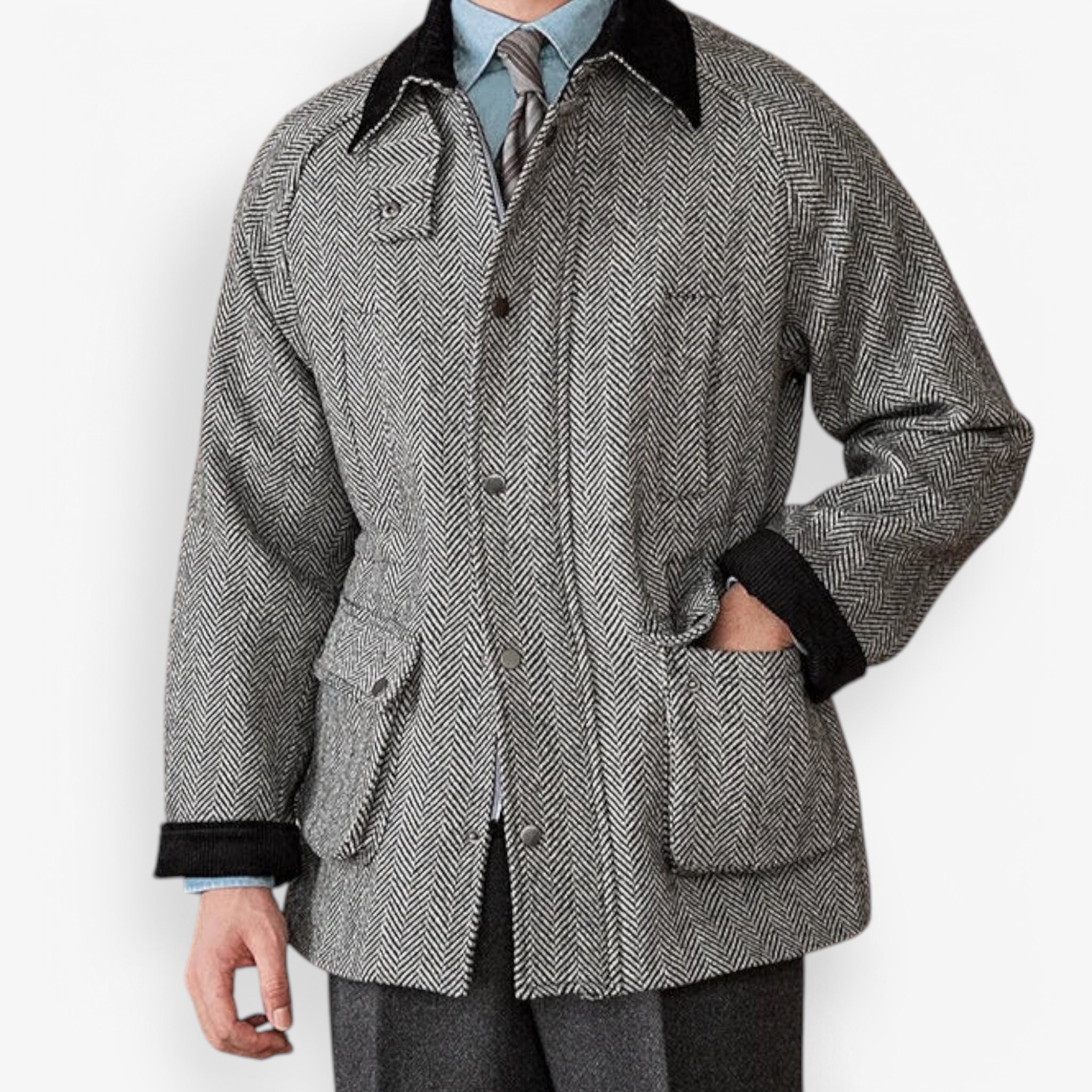 Murphy Mode | Men’s Woolen Warm Winter Jacket