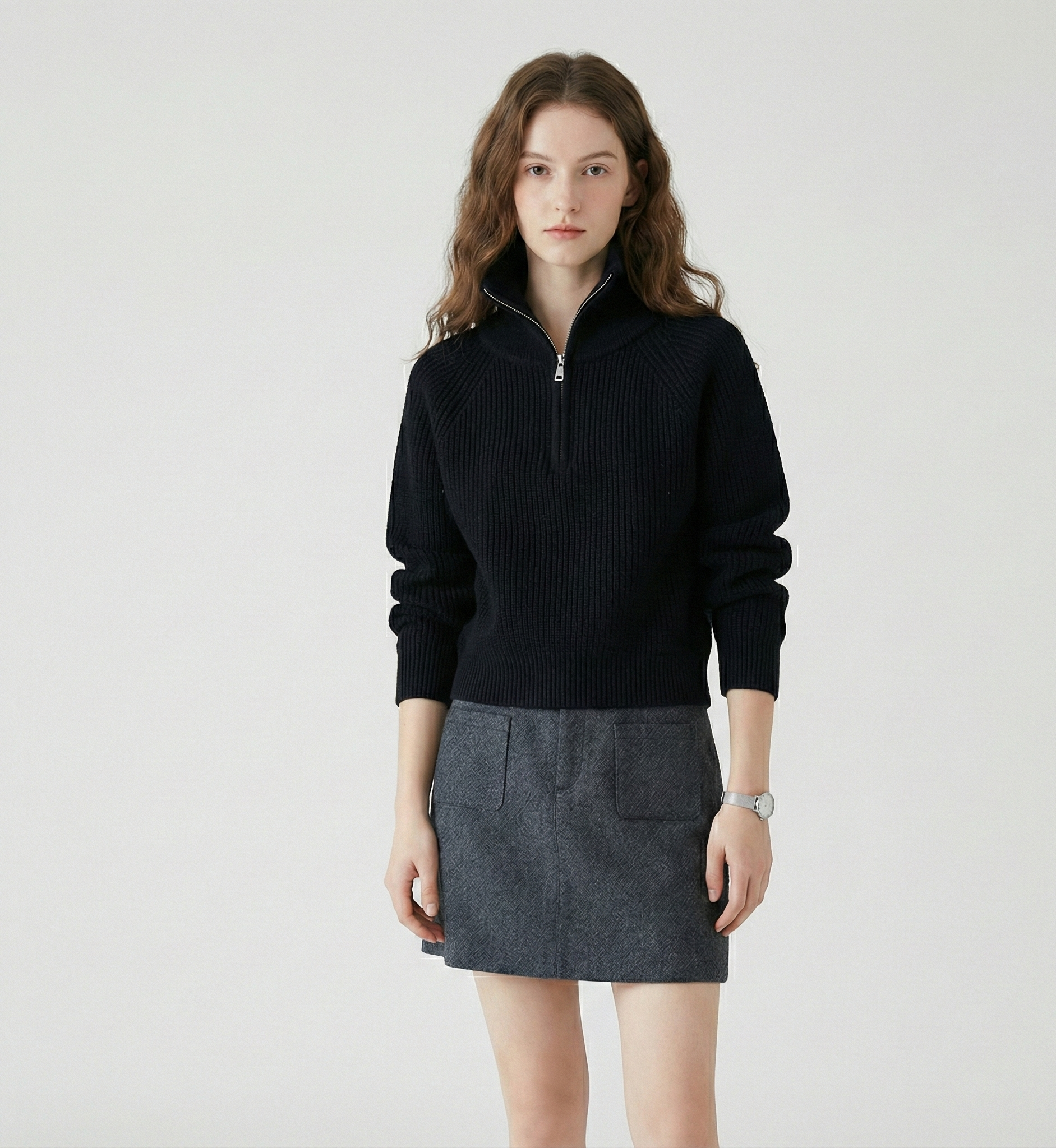 Murphy Mode | Half Zip Sweater for Women