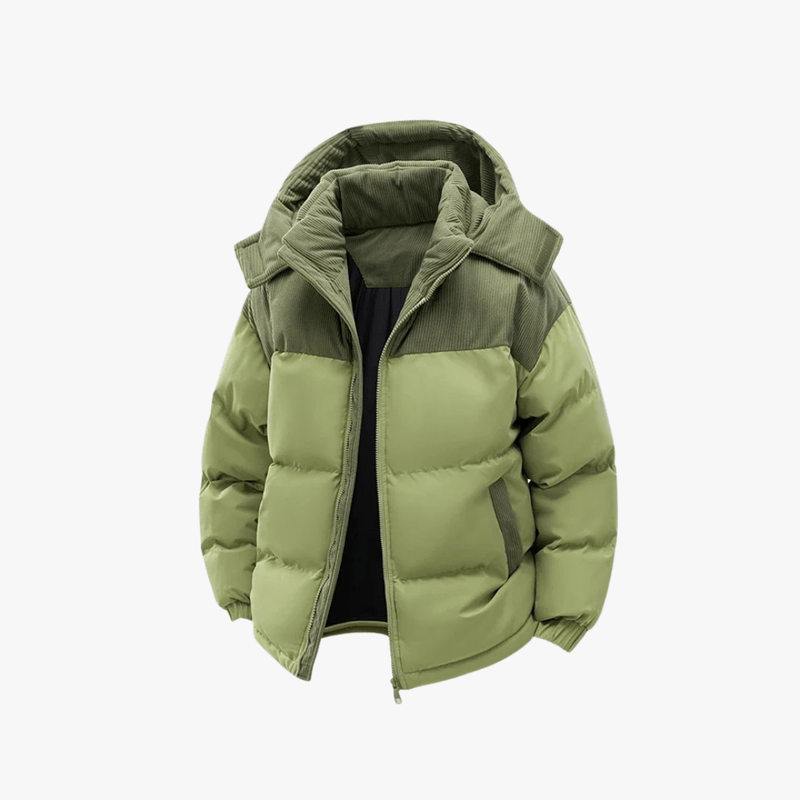 Murphy Mode | Puffer Jacket Men with Hood